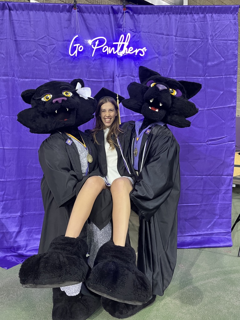 TC and TK holding graduate Sierra Hill