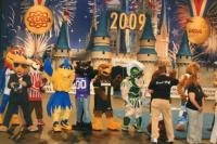 TC and other mascots at the Mascot National Championships